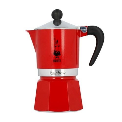 Non Communiqué Rouge Cafetiere 6T Rainbow - Bialetti - Aluminium
