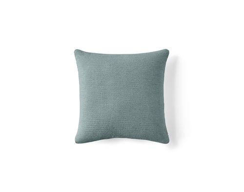 Bestmobilier Bleu Polette - Coussin - En Tissu Texturé - 40X40 Cm - Image 2