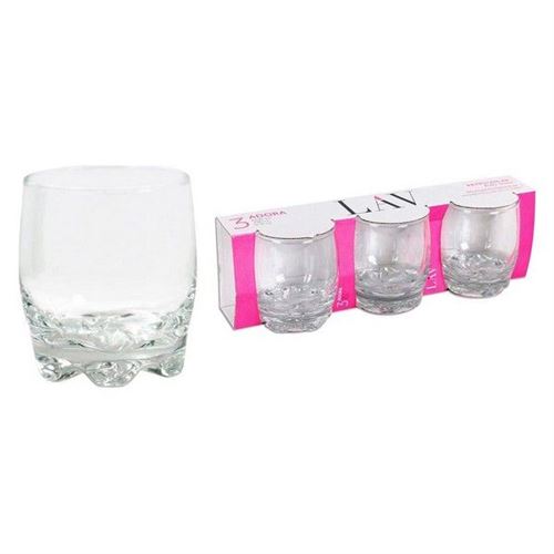 Set de Verres LAV Adora 290 ml Verre (Pack de 3)