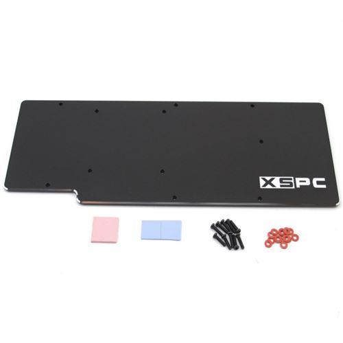 S - xspc razor gtx 1080 / 1080 ti backplate - schwarz