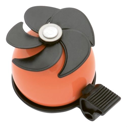 Simson sonnette de vélo 4Air,5 cm junior orange/noir