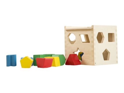 Melissa & Doug - Jouet classique de Cube de tri des formes