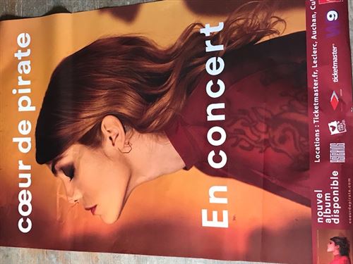 Cœur de Pirate - En Concert 2018 - AFFICHE