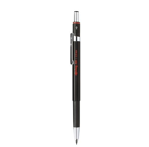 Rotring Noir 300 Porte-Mine Hb 2,0 Mm