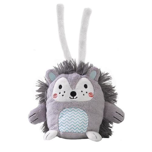 SES Creative peluche Spike Emotimals 30 x 20 cm gris/blanc