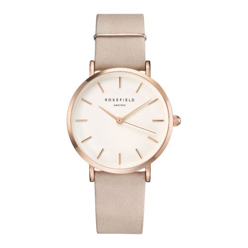 Rosefield The West Village Soft Pink Rose Gold montre WSPR-W73