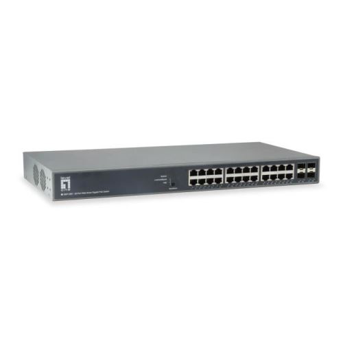 LevelOne GEP-2851, Gigabit Ethernet (10-100-1000), Connexion Ethernet, supportant l'alimentation via ce port (PoE)