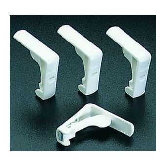 4 PINCES ACCROCHE SERRE NAPPE INOX FIXE NAPPE UNIVERSEL