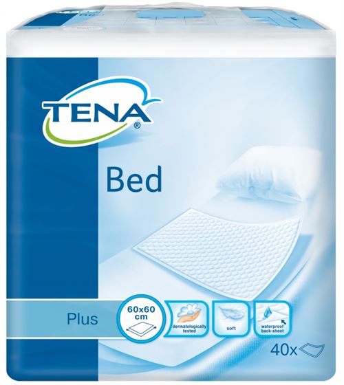 Tena Bed Plus - 60 x 60 cm - Alèses jetables