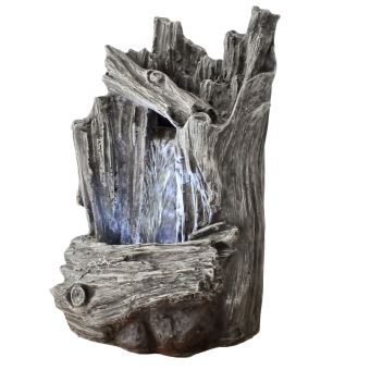 Fontaine Interieur Cascade Chute Deau Deku Jimo Gris