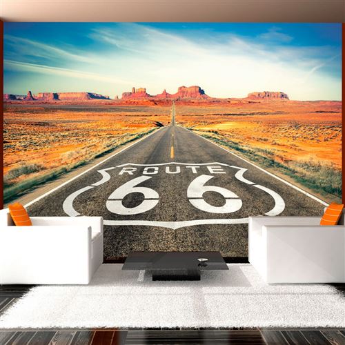 papier peint - route 66 - artgeist - 150x105