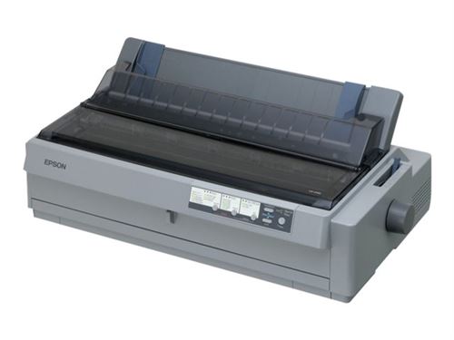 Epson Lq 2190N - Imprimante - Noir et Blanc - Matricielle - 420 Mm (Largeur) - 10 Cpi - 24 Pin - Jusqu'à 576 Car/Sec - Parallèle, Usb, Lan