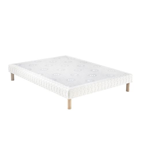 Sommier tapissier Merinos confort morphologique pieds 140x190