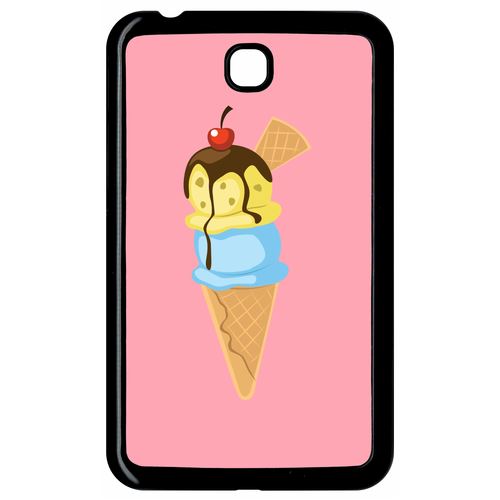 Coque Samsung Galaxy Tab 3 P3200 Glace Cornet Rose