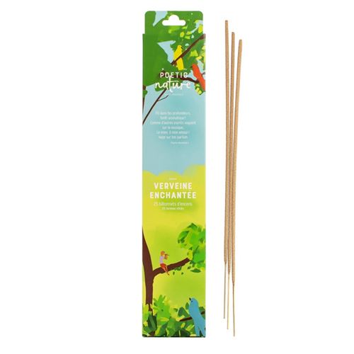 25 bâtonnets d'encens Verveine enchantée