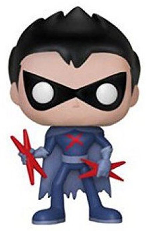 Figurine Funko Pop Série TV Teen Titans Go! Robin en tant que Red X