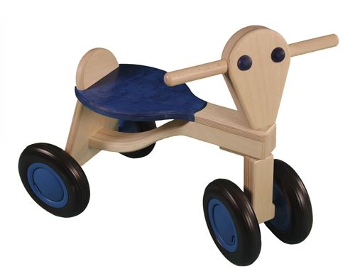 Van Dijk - Loopfiets - Berken - Donkerblauw