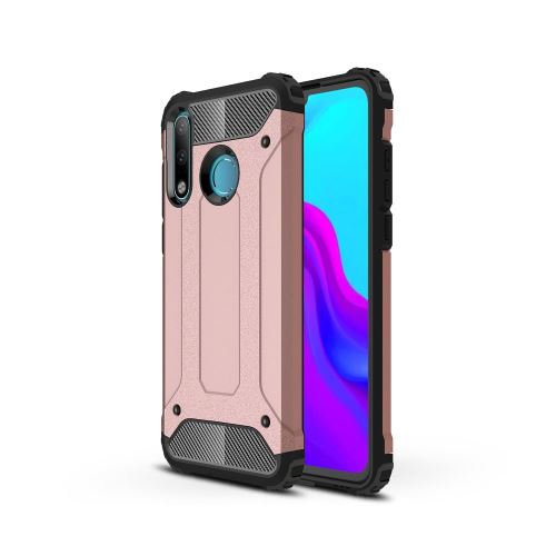Coque en TPU véhicule hybride lourd or rose pour votre Huawei P30 Lite