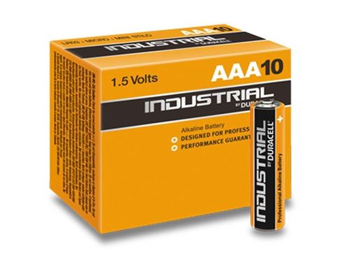 Duracell INDUSTRIAL ID2400 - Batterie 10 x AAA Alcaline