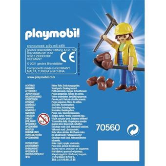 Playmobil La construction 70560 Ouvrier