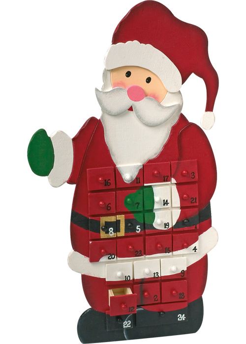 Calendrier De L‘Avent «Père Noël»