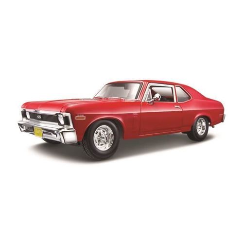 Maisto véhicule chevrolet nova ss coupé 1970 - échelle 1 18eme - métal m31132