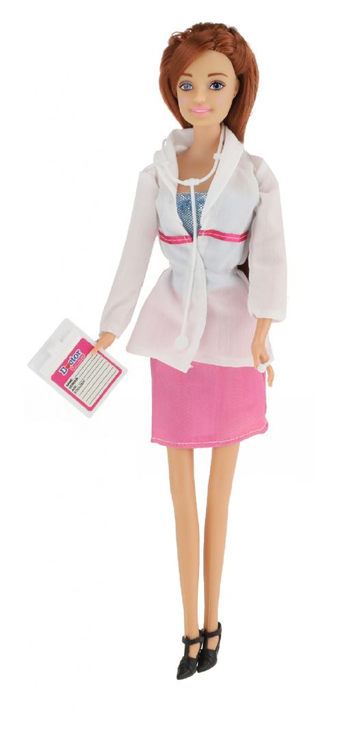 Toi-Toys poupée adolescente Docteur Lauren brune