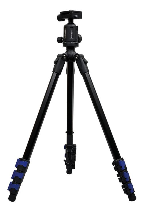 Hahnel Triad 40 Lite Professional Light Weight Aluminium Alloy 4-Section Tripod with 360º Lock-in System Ball Head and Free Carrying Case