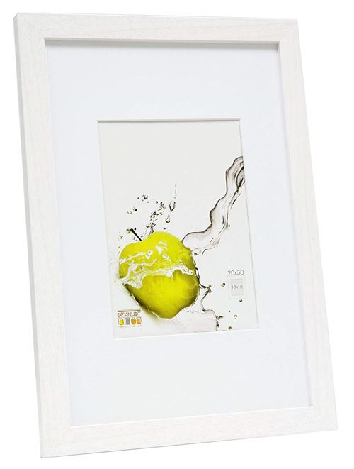 Deknudt Frames S66KF1 - P1 - Basic Cadre Photo Bois Blanc 20 x 30 cm