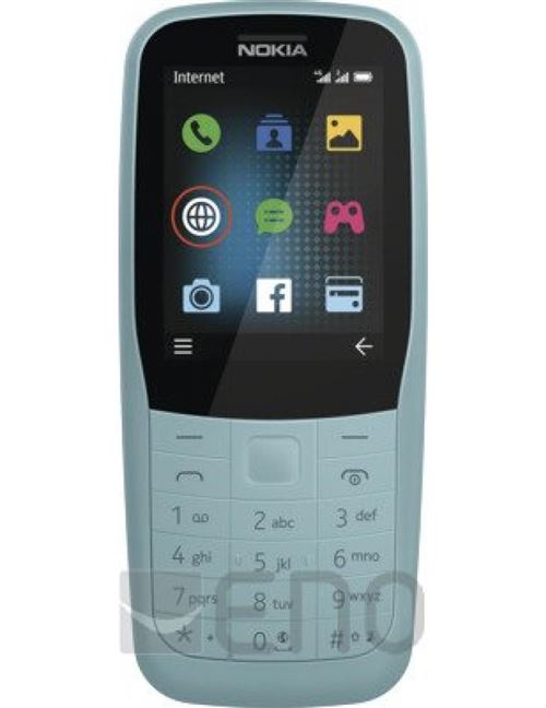 Nokia 220 4G Bleue débloqué Logiciel Original
