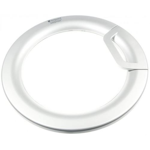 Hublot complet aluminium futura pour lave linge hotpoint ariston - d885349