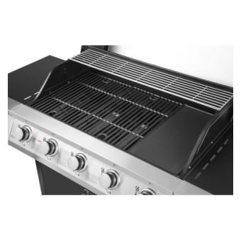 DUKE Barbecue a gaz 5 feux Grille + plancha fonte 84 x Cookingbox Duke Barbecue à gaz 5 feux Grille + plancha