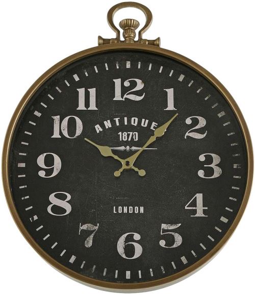 Versa - Horloge en métal Antique 40 cm