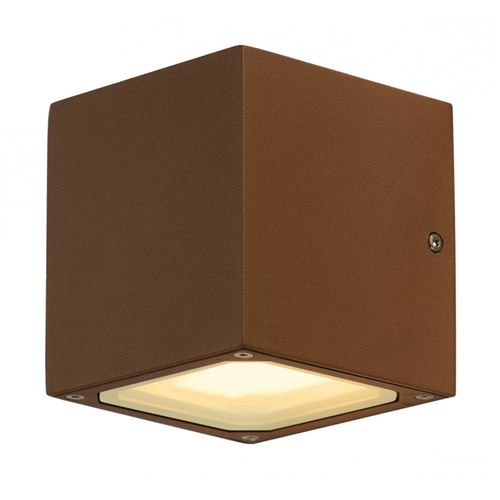 SITRA CUBE applique, fonte rouillée, GX53, max. 9W - Slv - Rouille