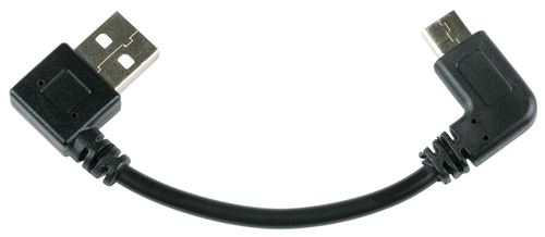 SKS câble de chargement USB-C 2.4A 10 cm noir