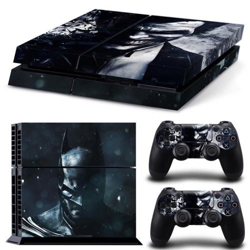 Autocollant Stickers Skin de Protection pour Console et Manette Sony Playstation PS4 - Batman #9