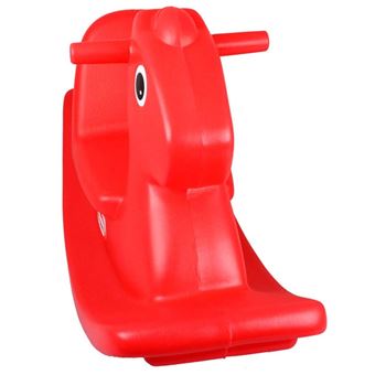 Cheval à bascule plastique rouge new arrivals