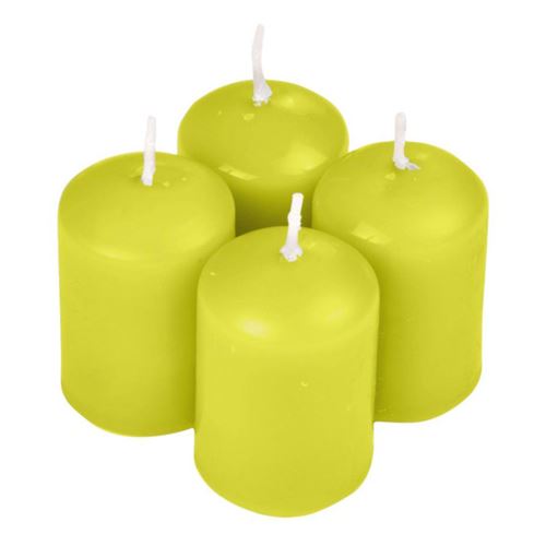 Paris Prix Lot De 4 Bougies Parfumées Essentiel 6Cm Pomme - Image 1