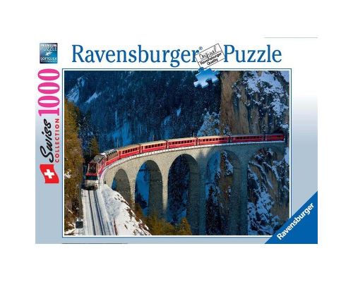Puzzle 1000 Pièces : Landwasserviadukt, Ravensburger