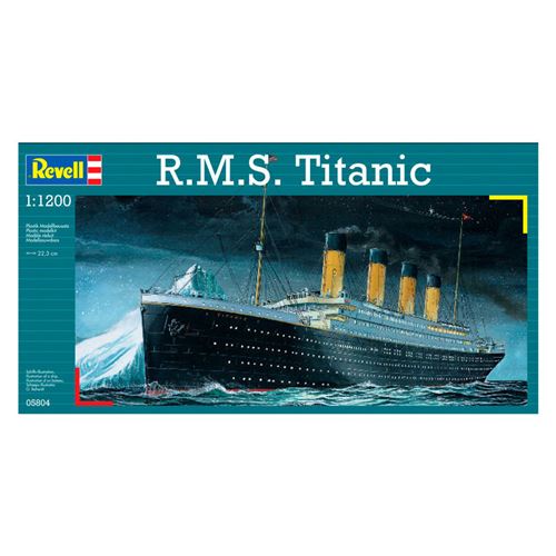 Revell - Maquette RMS Titanic - Modèle réduit 15 cm - Image 3