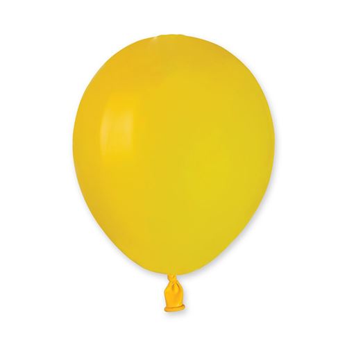 50 ballons latex bio 13cm jaune - Coloris : Jaune50202