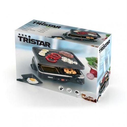Appareil à raclette Tristar RA-2949 noir - 4 personnes - 500 W