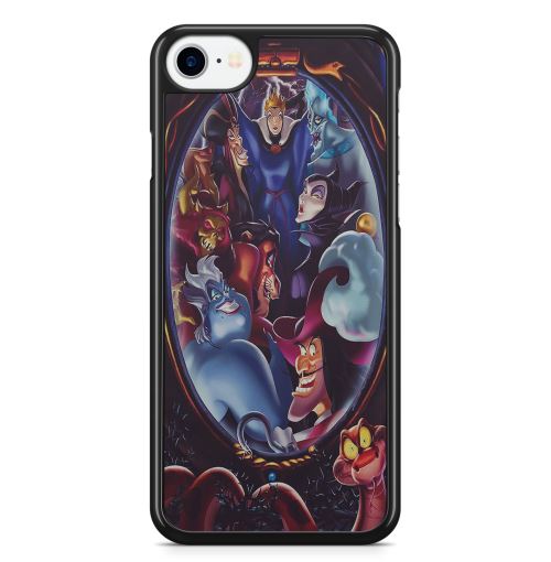 Coque Fifrelin Noire pour iPhone XS MAX Disney Villains Mechants Malefique Evil Queen Roi Lion