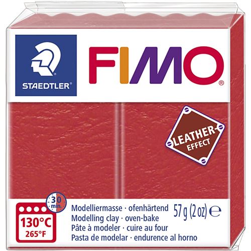 Staedtler Fimo apprentissage effet modelant argile à modeler pastèque rouge