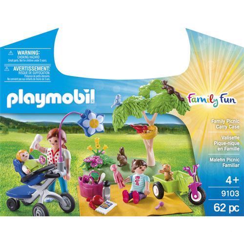 Playmobil Family Fun 9103 Valisette Pique-nique en Famille