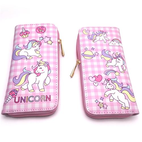 Portefeuille en PU cuir - cadeaux personnalisés - unicorn #337