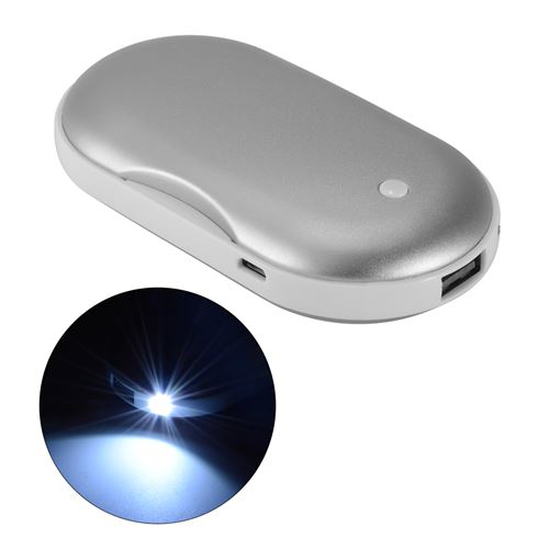 Batterie Chargeur Usb De Poche, Chauffe Main Electrique Pour Smartphone Mt552-fc