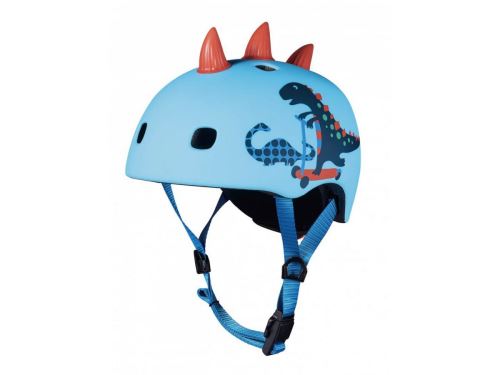 Micro - Casque Dinosaure 3D - Nouvelle gamme - boucle magnétique / lumière LED intégrée - Taille M