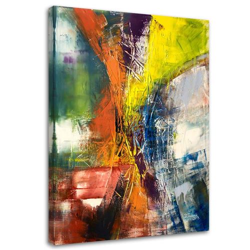 Image Tableau Toile moderne Cadre mural Canevas Abstraction 72 80x120