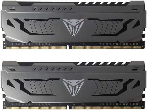 Patriot Memory Viper Steel DDR4 3000 8Go (2x8Go) C16 Kit de Mémoire Haute Performance Gris PVS416G300C6K